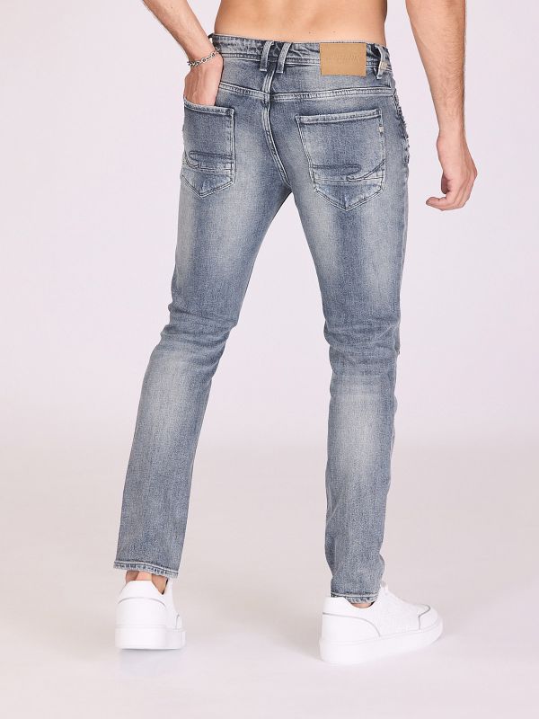 ג’ינס סקיני עם קרעים לגברים