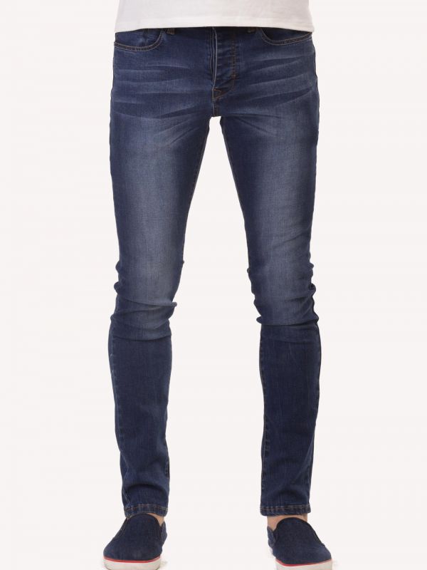 ג’ינס בגזרה רפויה ומשוחררת לגברים