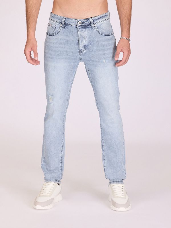 ג’ינס בגזרה ישרה לגברים