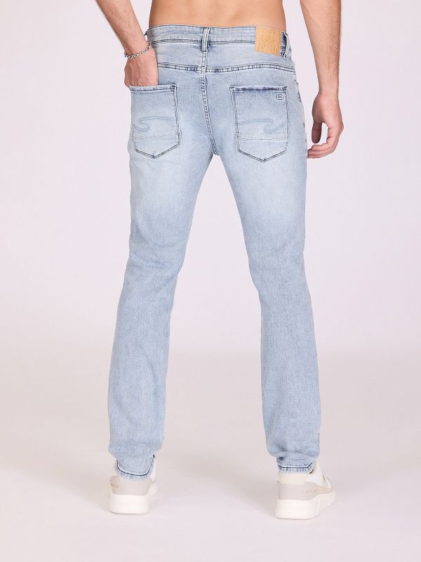 ג’ינס בגזרה ישרה לגברים