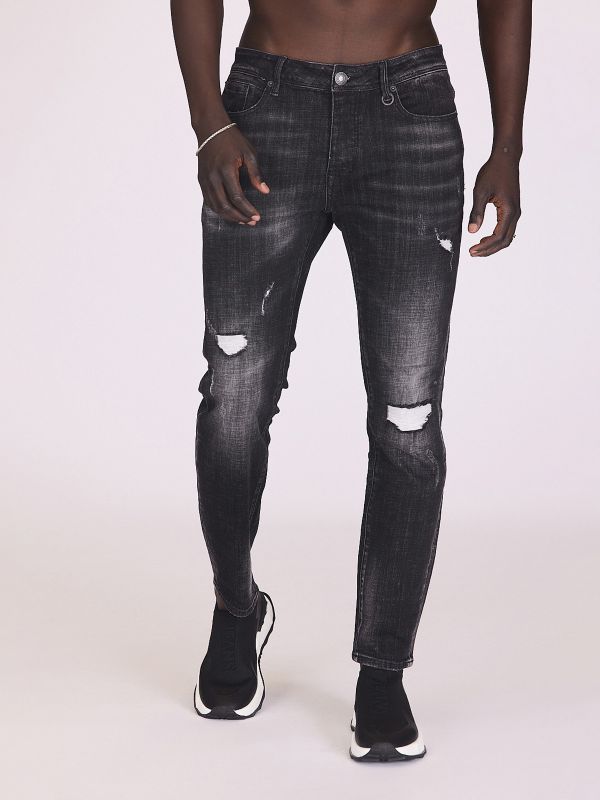 ג’ינס מחויט קרוע לגברים