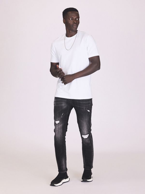 ג’ינס מחויט קרוע לגברים