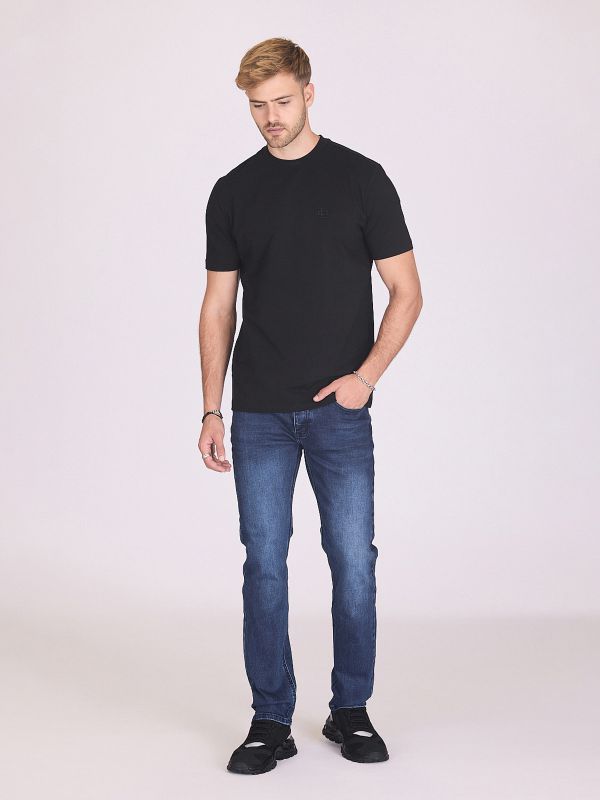 ג’ינס כהה עם תפרים לגברים