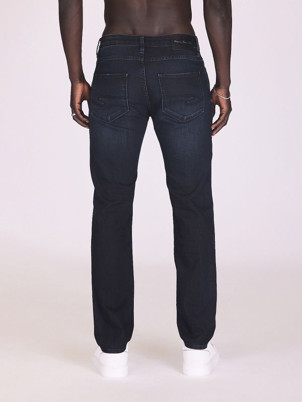 ג’ינס בגזרה ישרה עם הדפסים לגברים