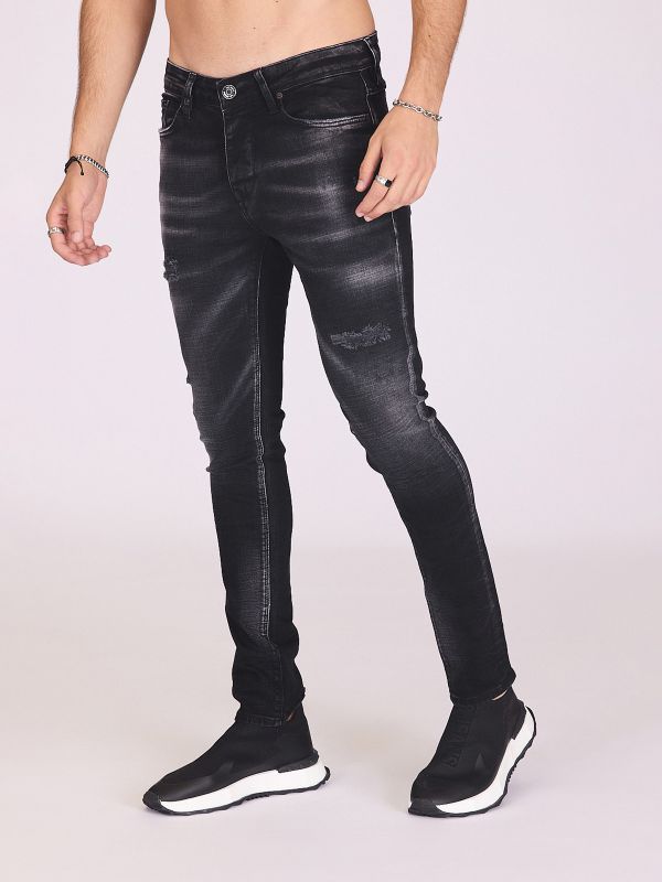 ג’ינס צמוד עם תפרים לגברים