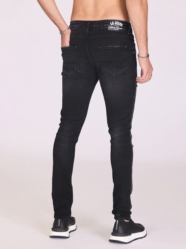 ג’ינס צמוד עם תפרים לגברים