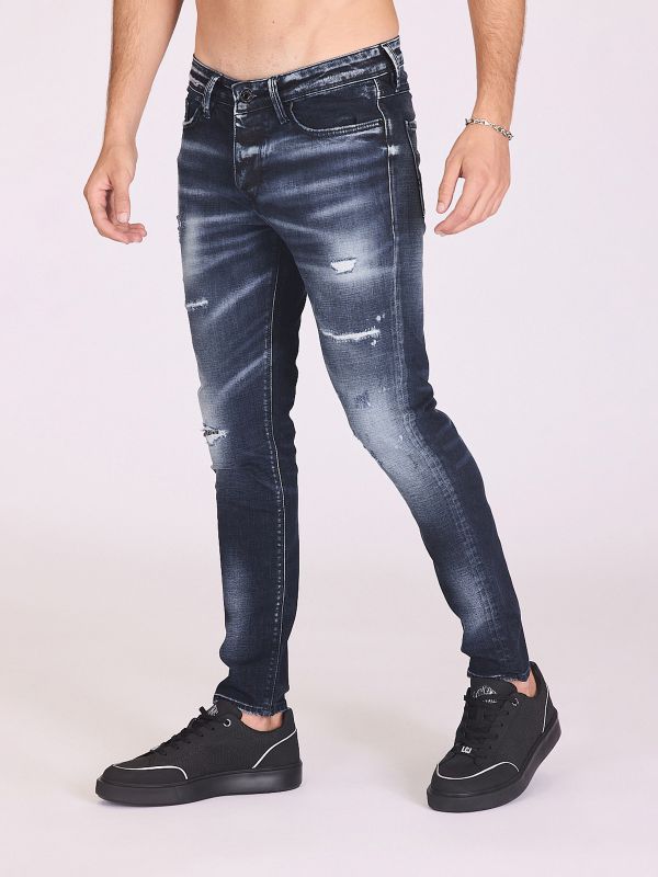 ג’ינס בגזרה ישרה לגברים