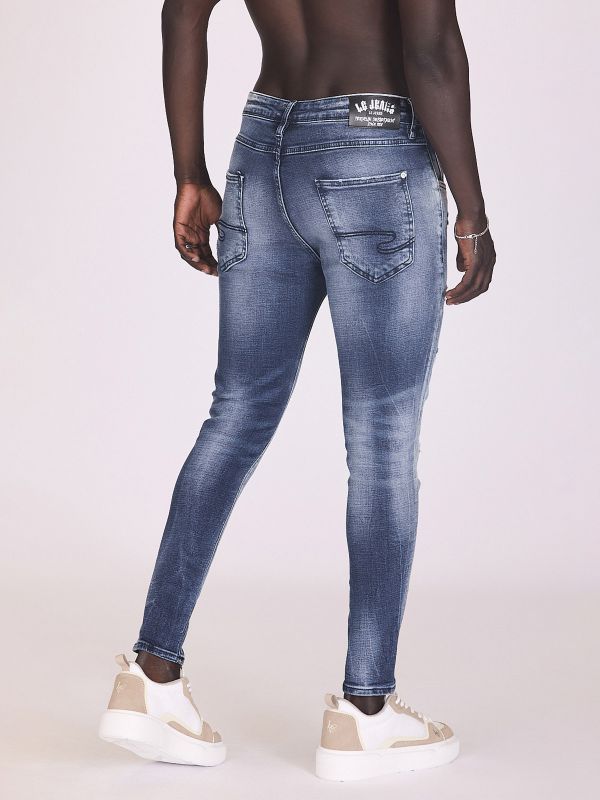 ג’ינס צמוד ומשופשף לגברים