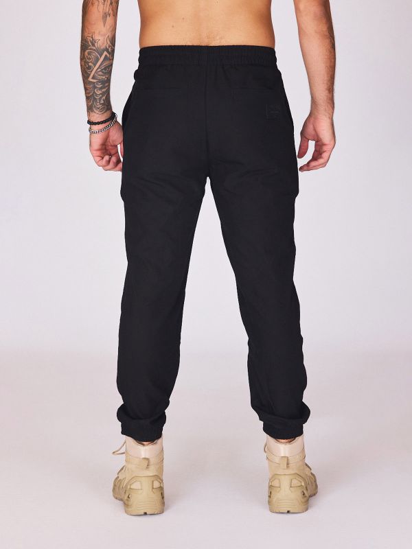 מכנסיים משוחררים עם גומי בקרסול לגברים