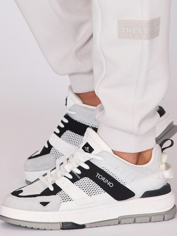 מכנסי טרנינג רחבים לגברים