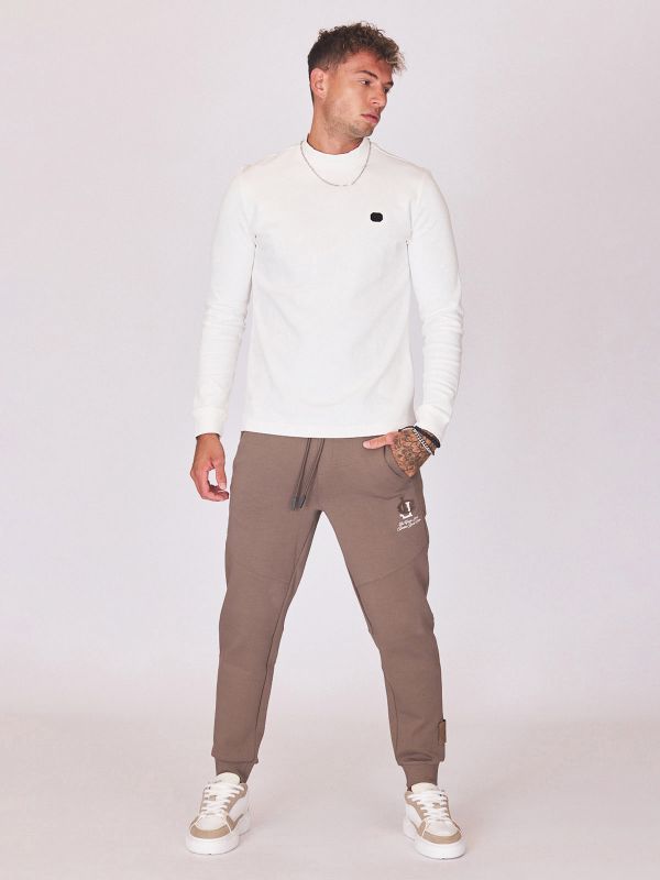 מכנסי טרנינג עם הדפס לגברים