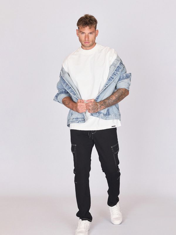 חולצת טי אוברסיז לגברים