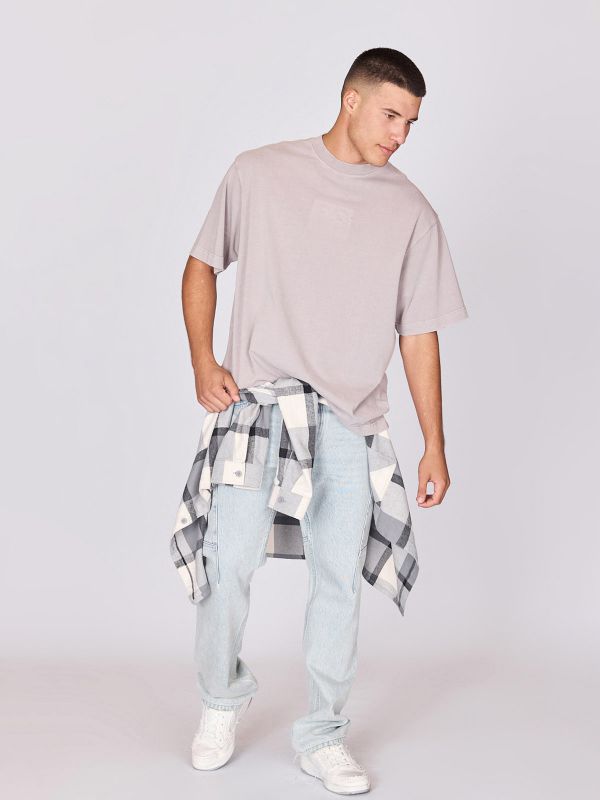 חולצת טי עם הדפס גב לגברים