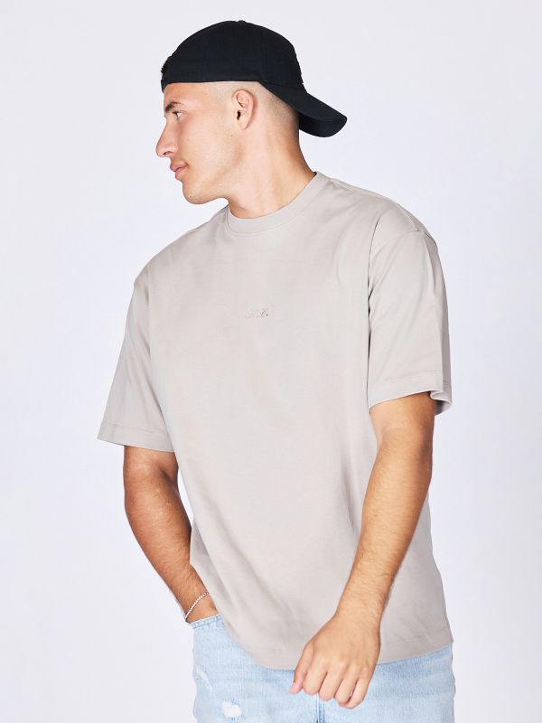 חולצת טי עם הדפס גב לגברים