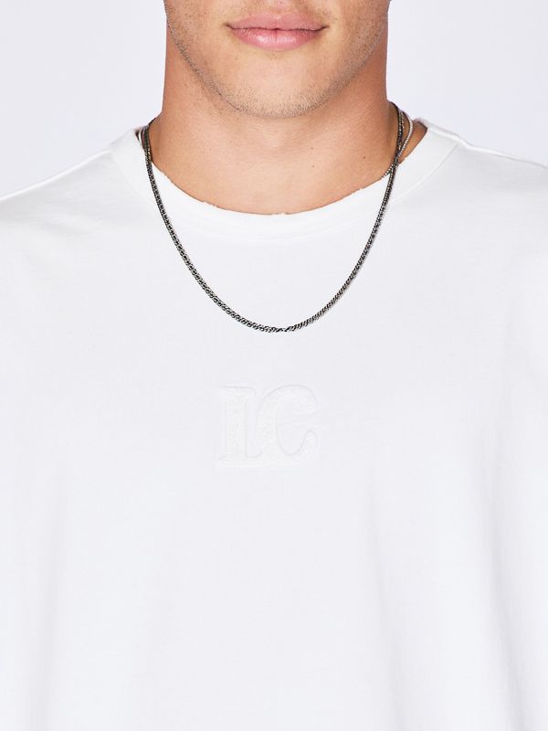 חולצת טי ארוכה אוברסייז לגברים