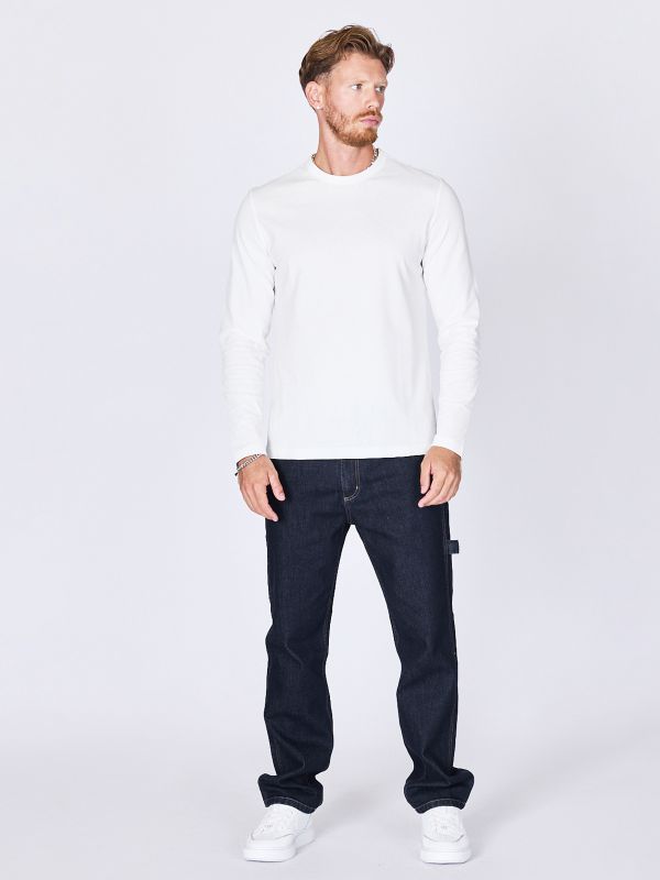 חולצת טי ארוכה קלאסית לגברים