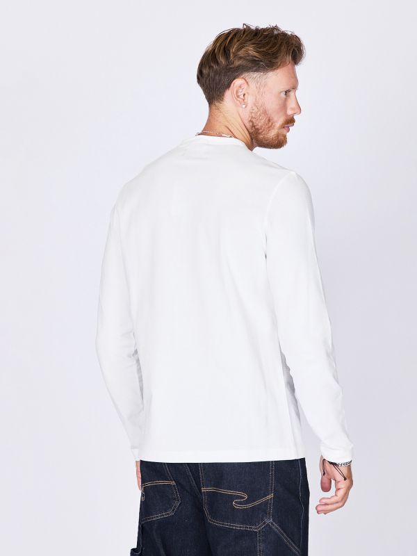 חולצת טי ארוכה קלאסית לגברים