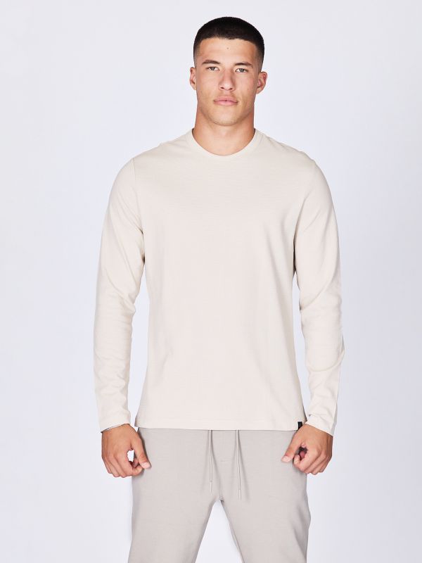 חולצת טי ארוכה קלאסית לגברים