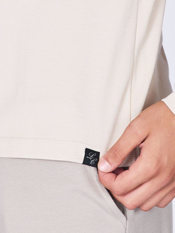 חולצת טי ארוכה קלאסית לגברים