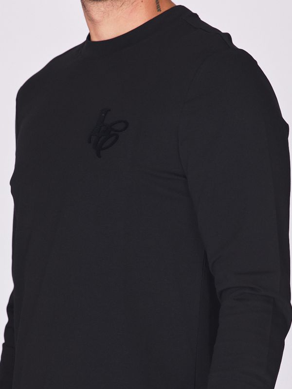 חולצת טי ארוכה עם הדפס לגברים