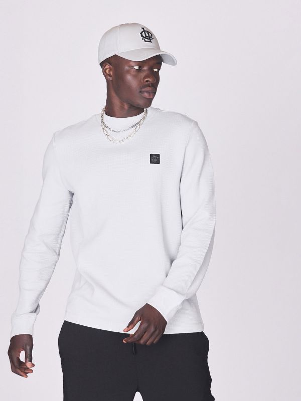 חולצת טי ארוכה עם רוכסן לגברים