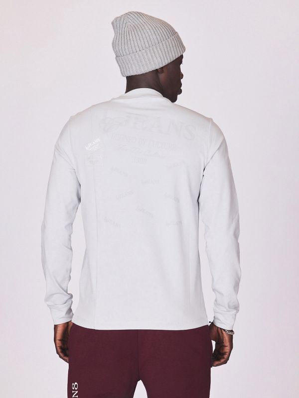 חולצת טי ארוכה עם הדפס לגברים