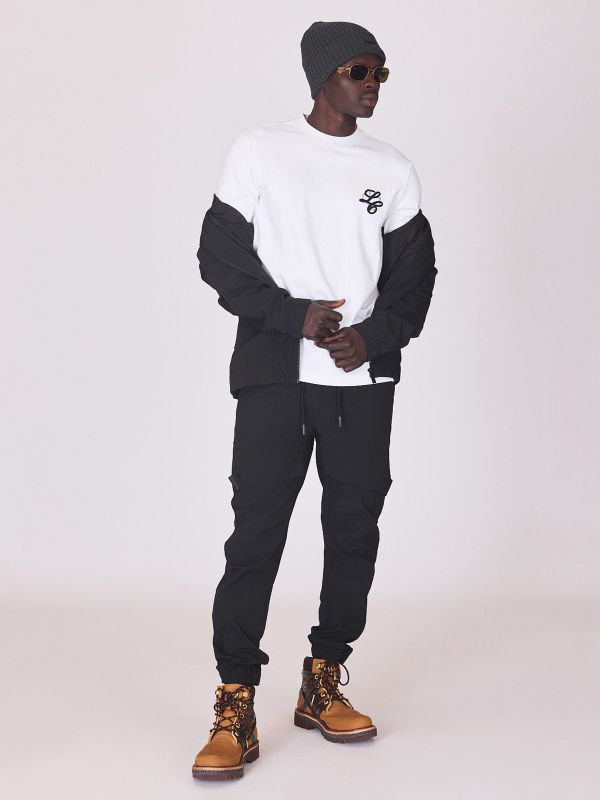 חולצת טי ארוכה עם לוגו לגברים