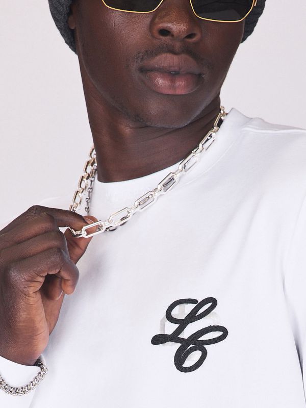 חולצת טי ארוכה עם לוגו לגברים