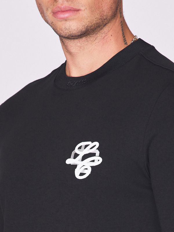 חולצת טי ארוכה עם לוגו לגברים