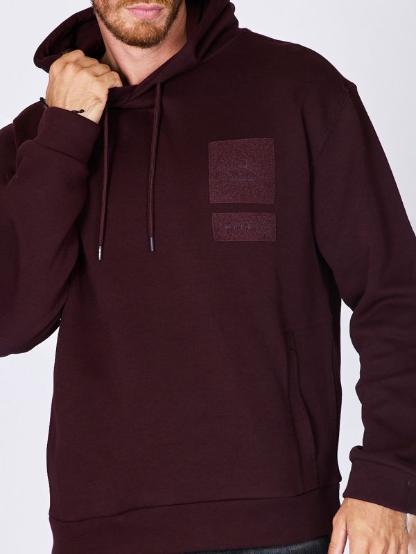 קפוצ’ון עם לוגו קדמי לגברים