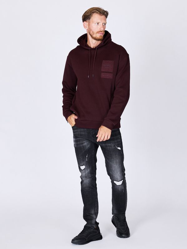 קפוצ’ון עם לוגו קדמי לגברים