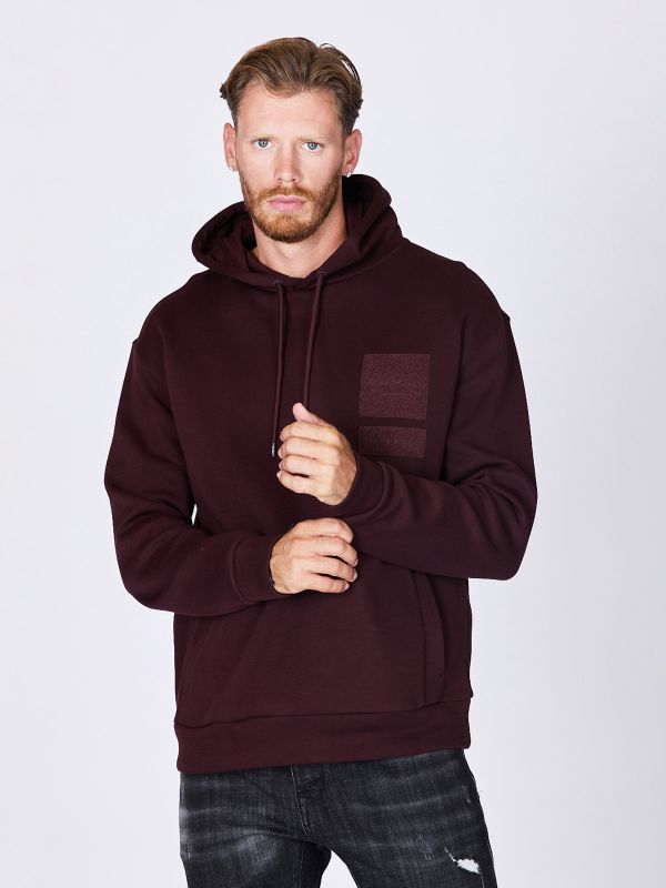 קפוצ’ון עם לוגו קדמי לגברים