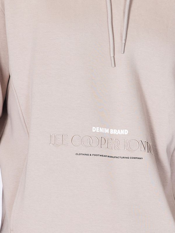 קפוצ’ון עם הדפס גב לגברים