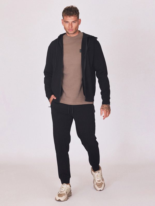 קפוצ’ון רוכסן עם הדפס לגברים