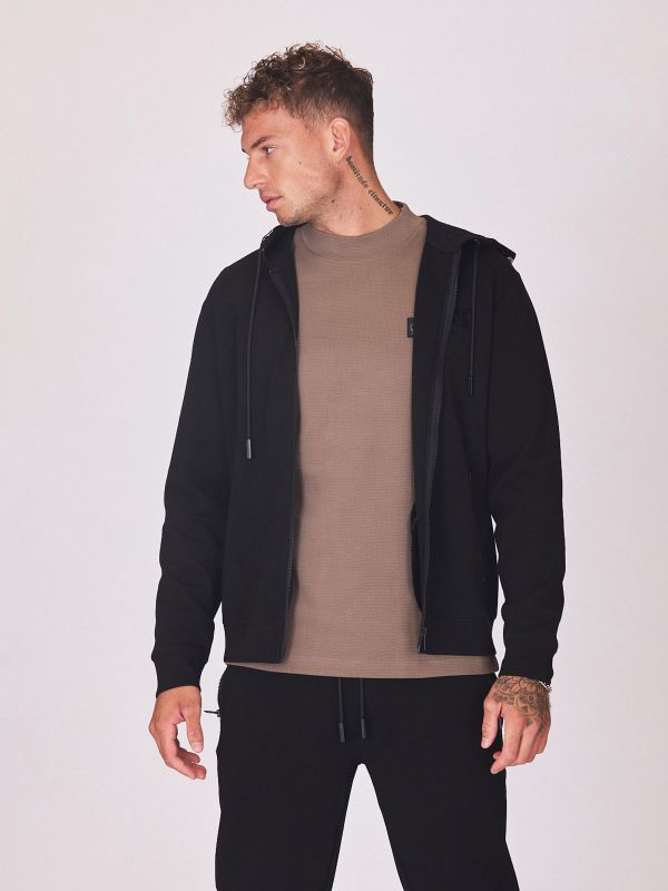 קפוצ’ון רוכסן עם הדפס לגברים