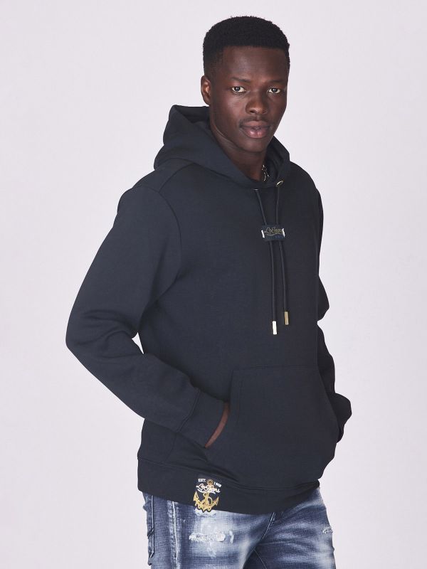 קפוצ’ון עם עיטורים בגב לגברים