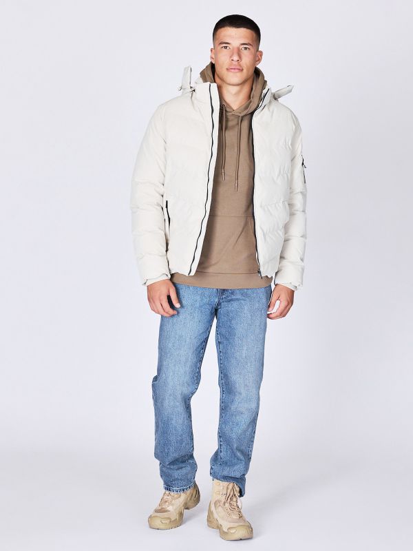 מעיל פאפר עם קפוצ’ון לגברים