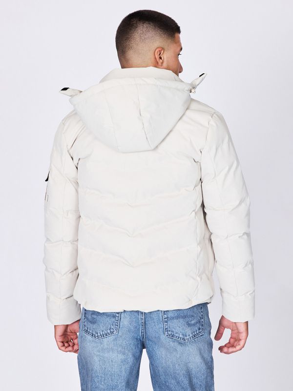 מעיל פאפר עם קפוצ’ון לגברים