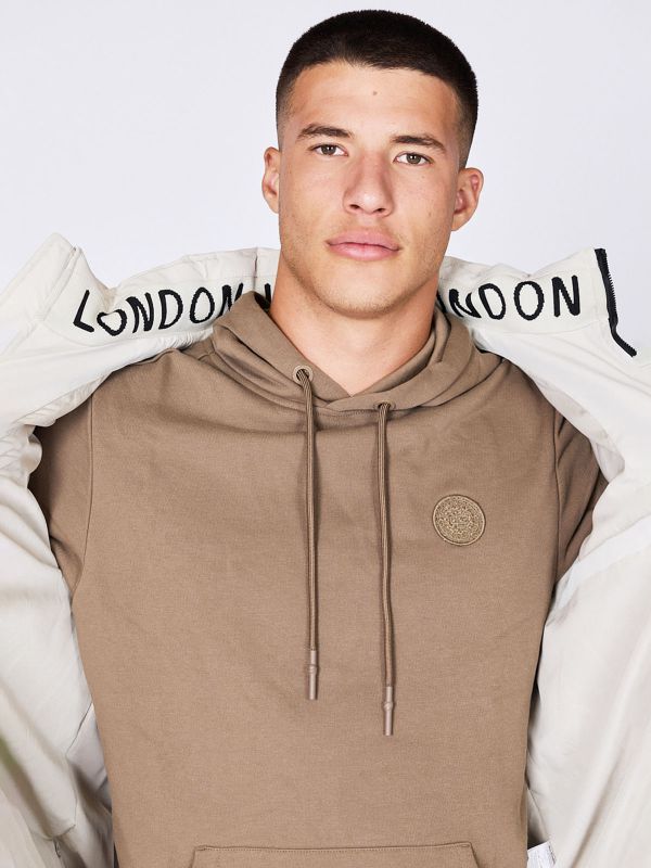 מעיל פאפר עם קפוצ’ון לגברים