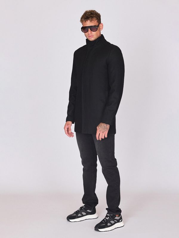 ג’קט רוכסן מינימליסטי לגברים