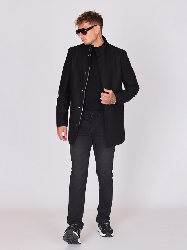 ג’קט רוכסן מינימליסטי לגברים