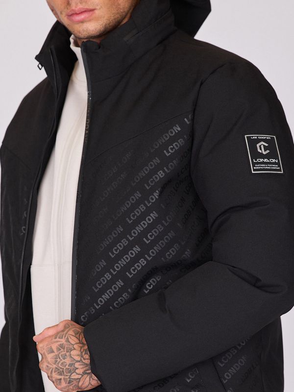 מעיל פאפר עם תפרים לגברים