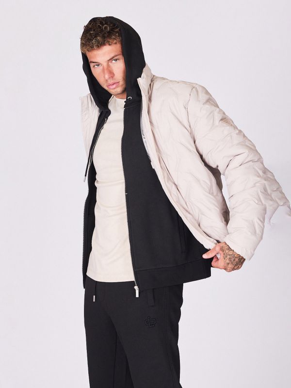 מעיל בומבר דו-צדדי לגברים