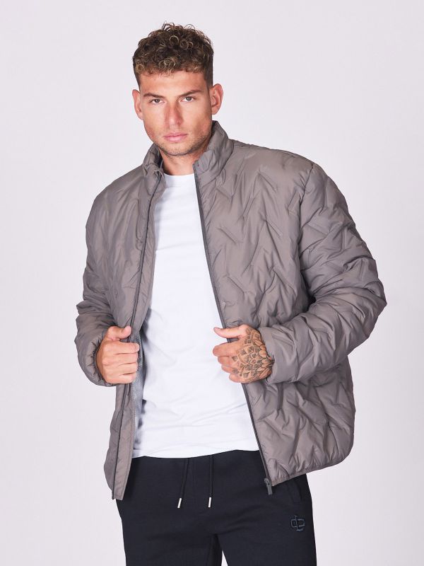 מעיל בומבר דו-צדדי לגברים