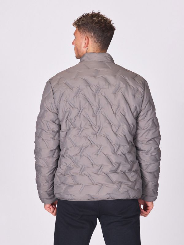 מעיל בומבר דו-צדדי לגברים