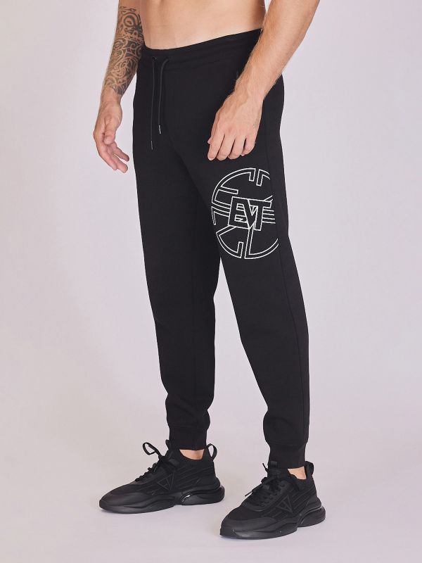 מכנסי טרנינג עם הדפס לגברים