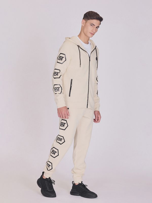 מכנסי טרנינג עם כיתוב לגברים