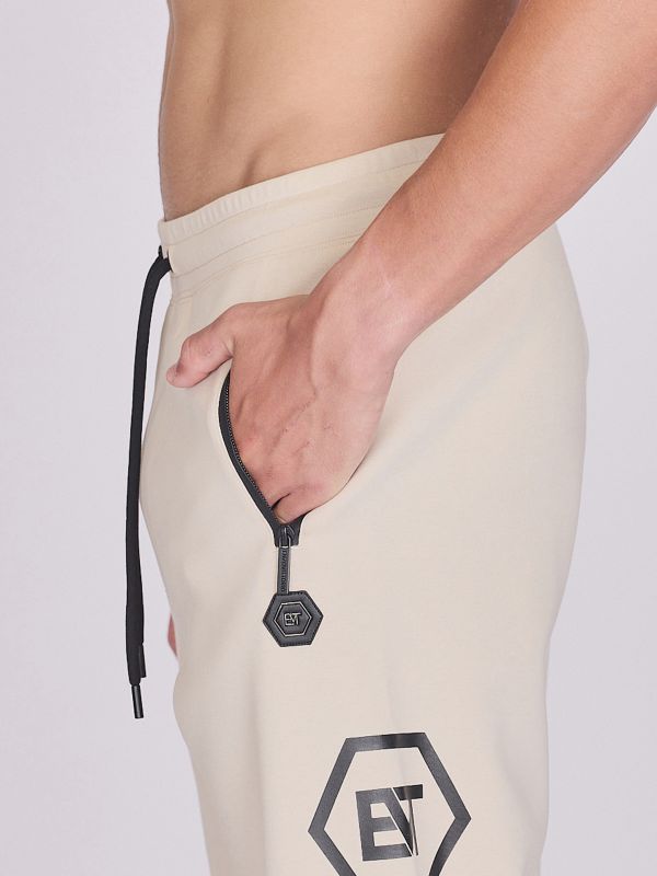 מכנסי טרנינג עם כיתוב לגברים