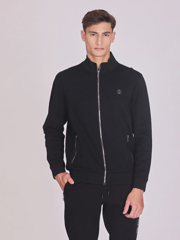 סווטשירט במראה יוקרתי לגברים