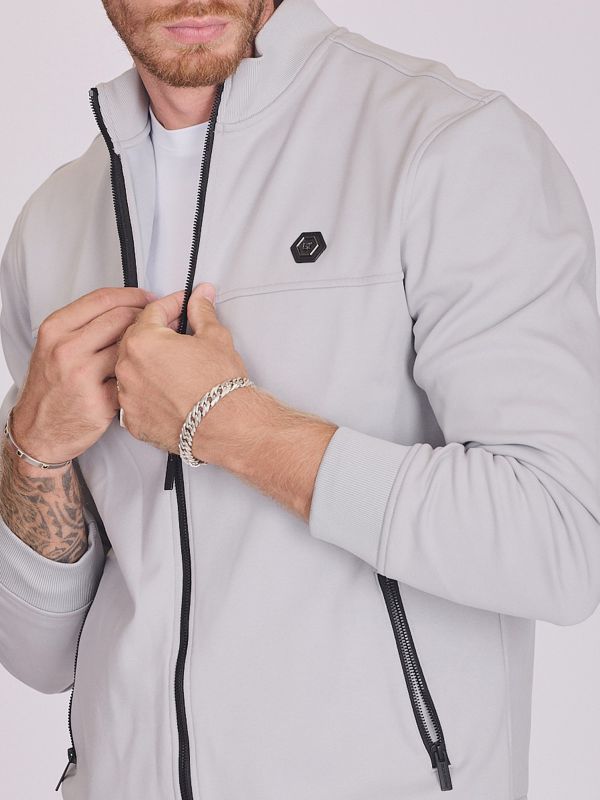 סווטשירט במראה יוקרתי לגברים